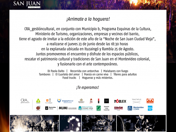 Invitación a la Noche de San Juan